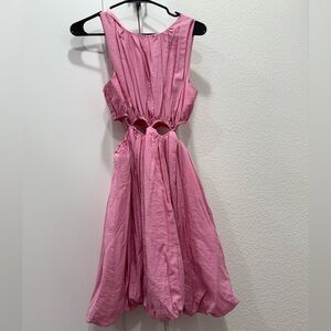 Charming Pink Women’s Bubble Dress